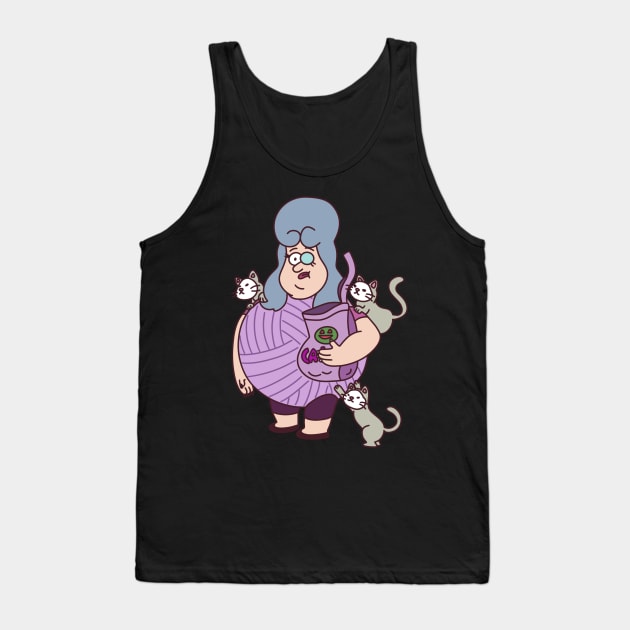 Gravity Falls Tank Top by VinylPatch